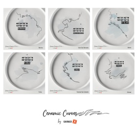 Ceramic Curves Project__16 unique plates