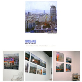 2009: Exhibition 'PaisajesUrbanos' @ Galeria Artevistas_Barcelona