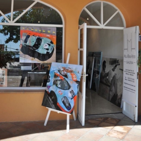 March 2013: Exhibition 'Racing Legends' @ Galeria HMH_Mallorca