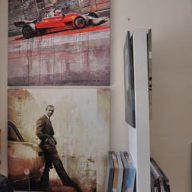 March 2013: Exhibition 'Racing Legends' @ Galeria HMH_Mallorca