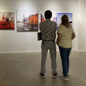 "Farben und Ansichten der Stadt" Studio H49, Mainz__October 2023