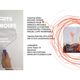 Collective Exhibition Parets Blanques__Galeria Untitled BCN__Opening: 23.11.2013