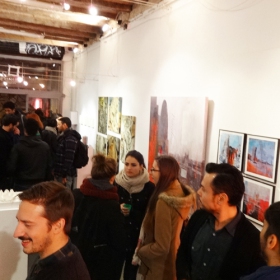 OPENING NIGHT collective show @ galeria Untitled BCN