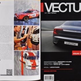 November 2013: article @ VECTURA Magazine #8, Switzerland
