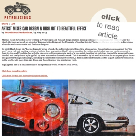 May 2013: article @ PETROLICIOUS