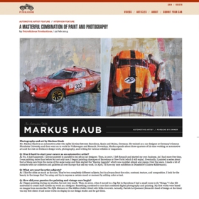 February 2014: Interview @ Petrolicious