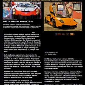 December 2013: article @ ramp: Das Garagen Milano Projekt