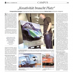 December 2009: Article @ Pforzheimer Kurier