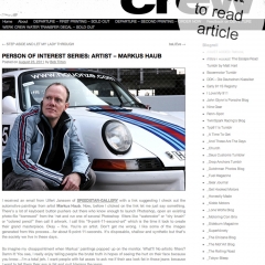 August 2011: Interview @ WERK CREW USA